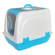 Markapet Lüx Kapalı Kedi Tuvaleti 48x36x36 cm Su Yeşili Markapet Lüx Kapalı Kedi Tuvaleti 48x36x36 cm Su Yeşili