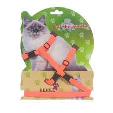 Kedi Göğüs Bel Tasması Dokuma 22/36 cm Turuncu Kedi Göğüs Bel Tasması Dokuma 22/36 cm Turuncu