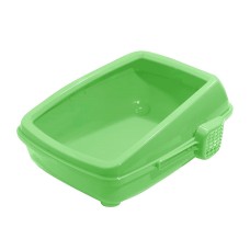 Açık Kedi Tuvalet Kum Kabı 17*37*50 cm Sarı