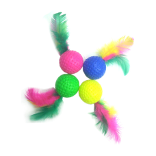 Eastland Tüylü Kedi Oyun Topu 4 cm - 8 cm ( 4 ADET ) Eastland Tüylü Kedi Oyun Topu 4 cm - 8 cm ( 4 ADET )