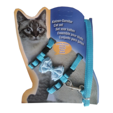 Atlantik Papyonlu Turkuaz Kedi Göğüs Bel Tasması 20*32 cm Atlantik Papyonlu Turkuaz Kedi Göğüs Bel Tasması 20*32 cm