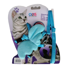 Atlantik Kanatlı Melek Kedi Göğüs Bel Tasması 20*32 cm Turkuaz Atlantik Kanatlı Melek Kedi Göğüs Bel Tasması 20*32 cm Turkuaz