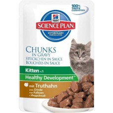 Hills Chunks In Gravy Kitten Hindi Etli Yavru Kedi Konservesi 85 Gr Hills Chunks In Gravy Kitten Hindi Etli Yavru Kedi Konservesi 85 Gr