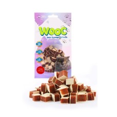 Wooc Chicken Liver & Fish Doğal Et Kedi Ödül Maması 40 gr