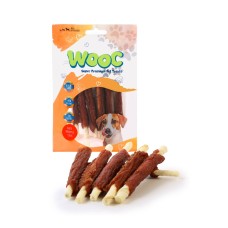 Wooc Dog Ördek Sargılı Sütlü Stick Köpek Ödül Maması 80 GR