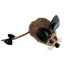 Markapet Kedi Oyuncağı Bıyıklı Peluş Fare 4,5 x 6-15 cm Taba Markapet Kedi Oyuncağı Bıyıklı Peluş Fare 4,5 x 6-15 cm Taba