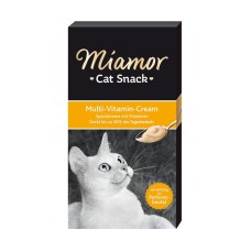 Miamor Kedi Ödül Maması Cream Multi Vitamin 6x15gr