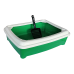 Markapet Kedi Açık Tuvalet Kum Kabı 45x35x12 Yeşil + Kürek Hediye Markapet Kedi Açık Tuvalet Kum Kabı 45x35x12 Yeşil + Kürek Hediye