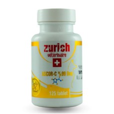 Zurich Ascor- C Köpekler İçin C Vitamini Bağışıklık Desteği Tablet 125 Adet Zurich Ascor- C Köpekler İçin C Vitamini Bağışıklık Desteği Tablet 125 Adet